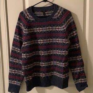 JCREW M Shetand Wool Sweater